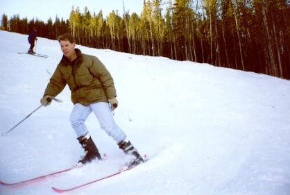 Craig never wore a hat or goggles - whatta dude